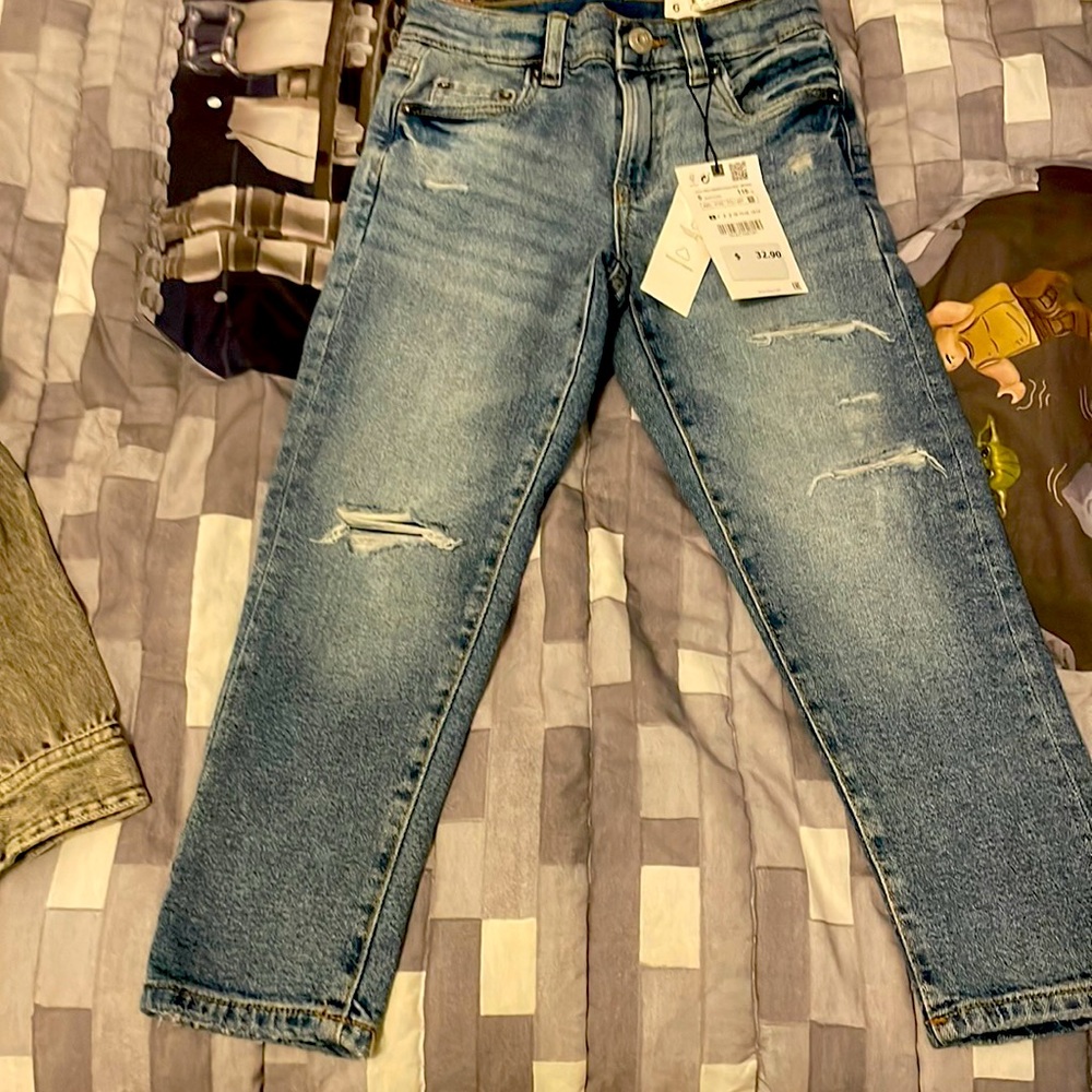 light blue denim Zara